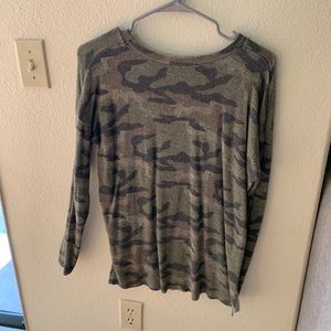Camo soft and sexy American eagle sweater